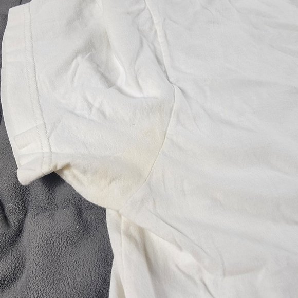 Patagonia Cosmic Peaks Mens Large White Short Sleeve T Shirt Casual Athletic - Picture 5 of 10